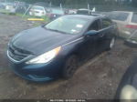 2012 Hyundai Sonata Gls Blue vin: 5NPEB4AC5CH350151