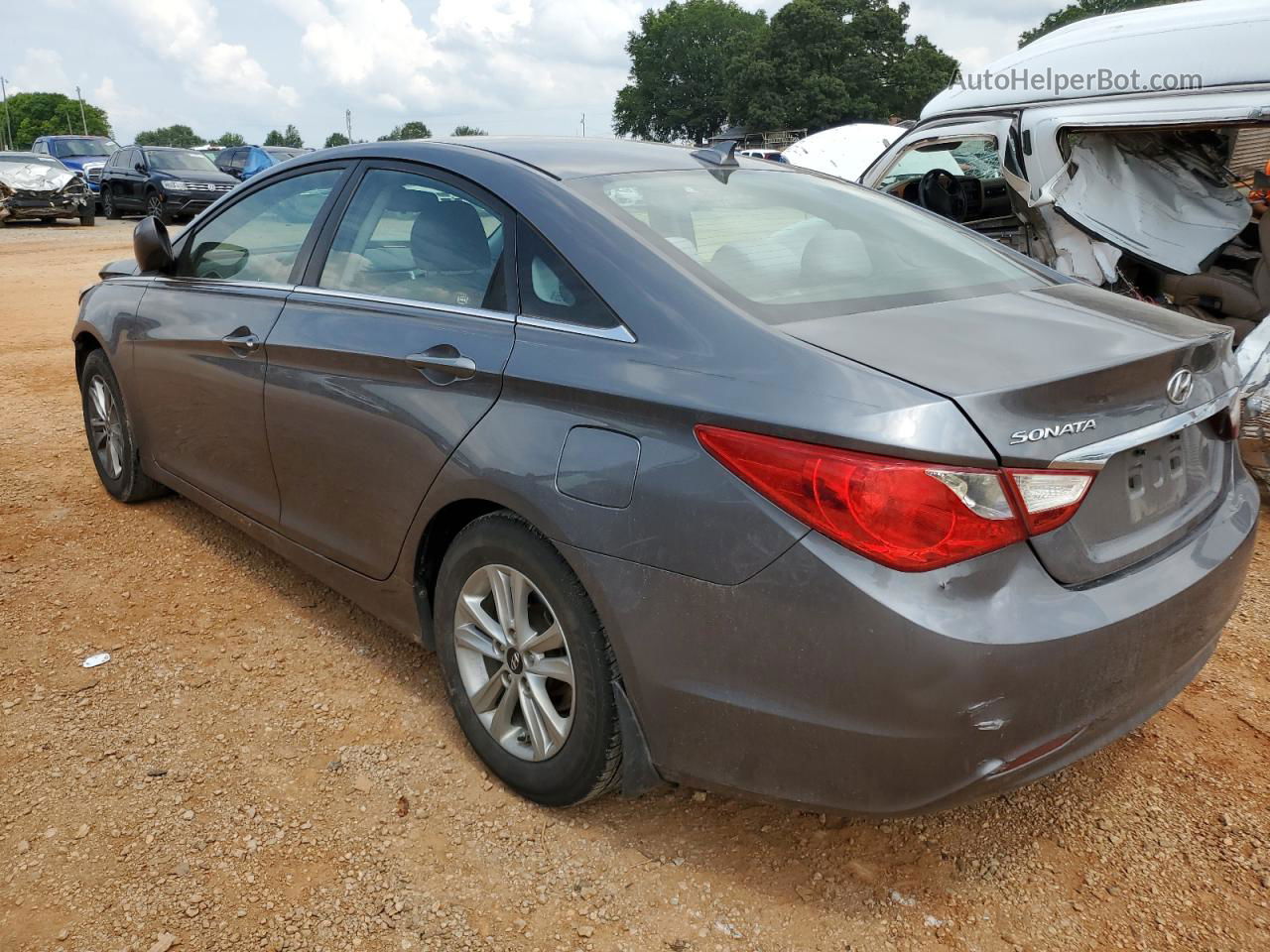 2012 Hyundai Sonata Gls Серый vin: 5NPEB4AC5CH379620