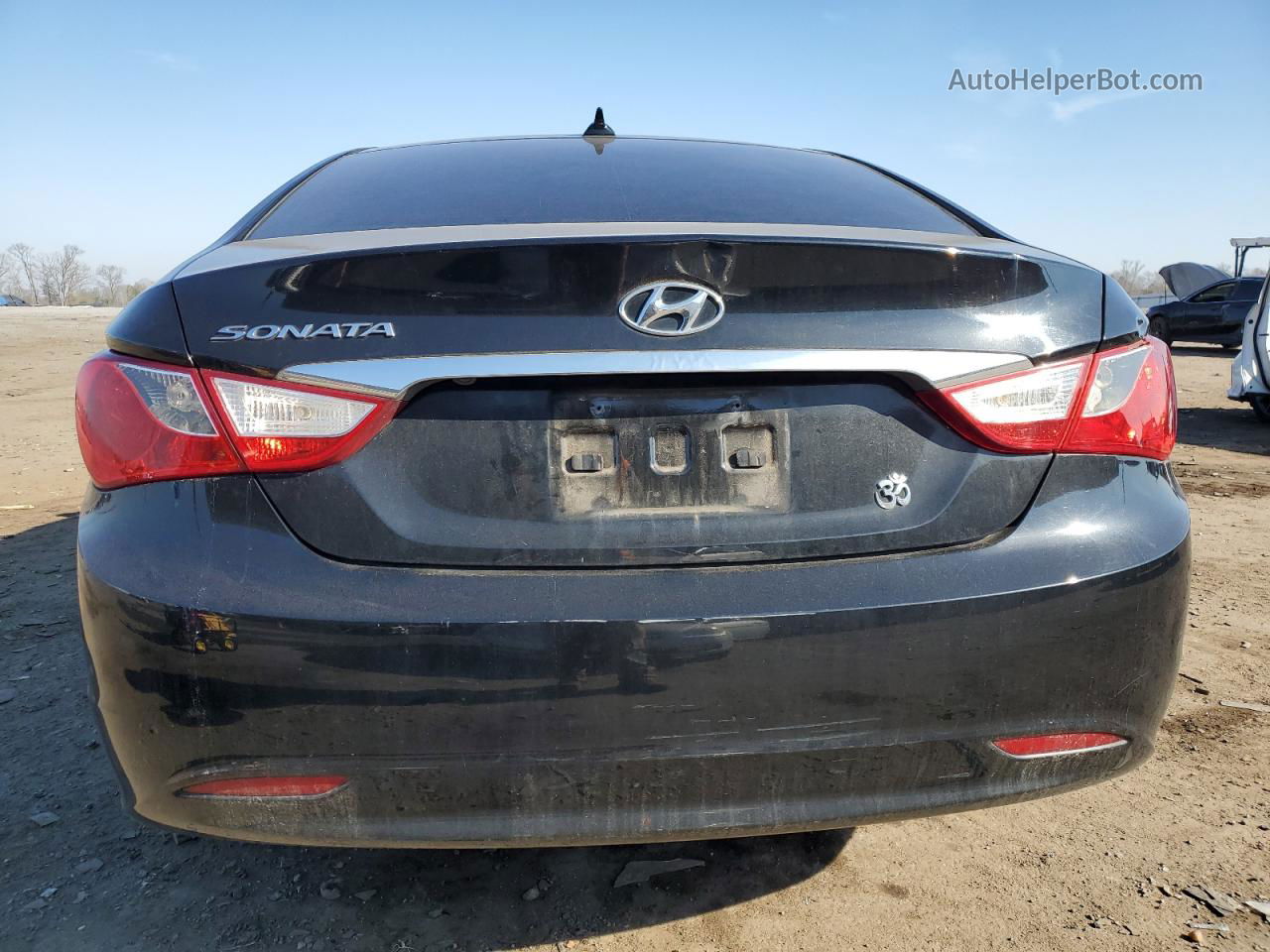 2012 Hyundai Sonata Gls Черный vin: 5NPEB4AC5CH379813