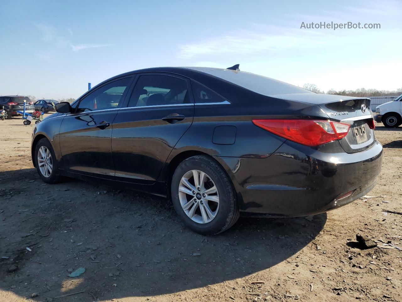 2012 Hyundai Sonata Gls Черный vin: 5NPEB4AC5CH379813