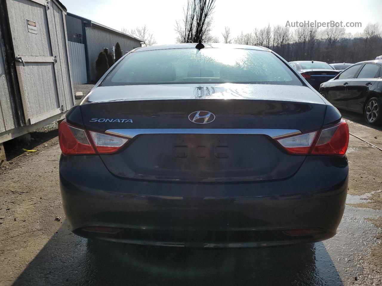 2012 Hyundai Sonata Gls Blue vin: 5NPEB4AC5CH405763