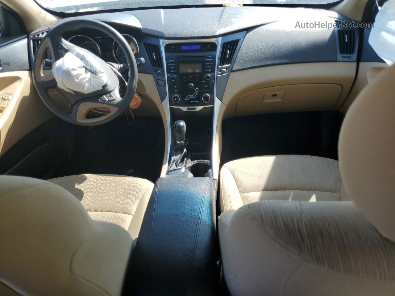 2012 Hyundai Sonata Gls Белый vin: 5NPEB4AC5CH416276