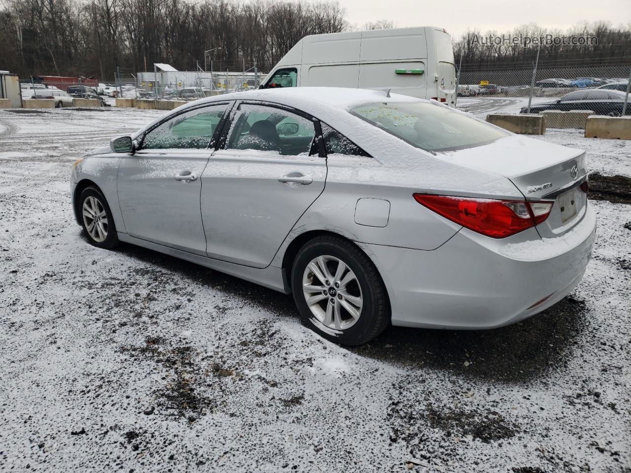 2012 Hyundai Sonata Gls Silver vin: 5NPEB4AC5CH496100