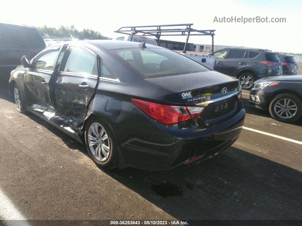 2012 Hyundai Sonata Gls Black vin: 5NPEB4AC5CH498333