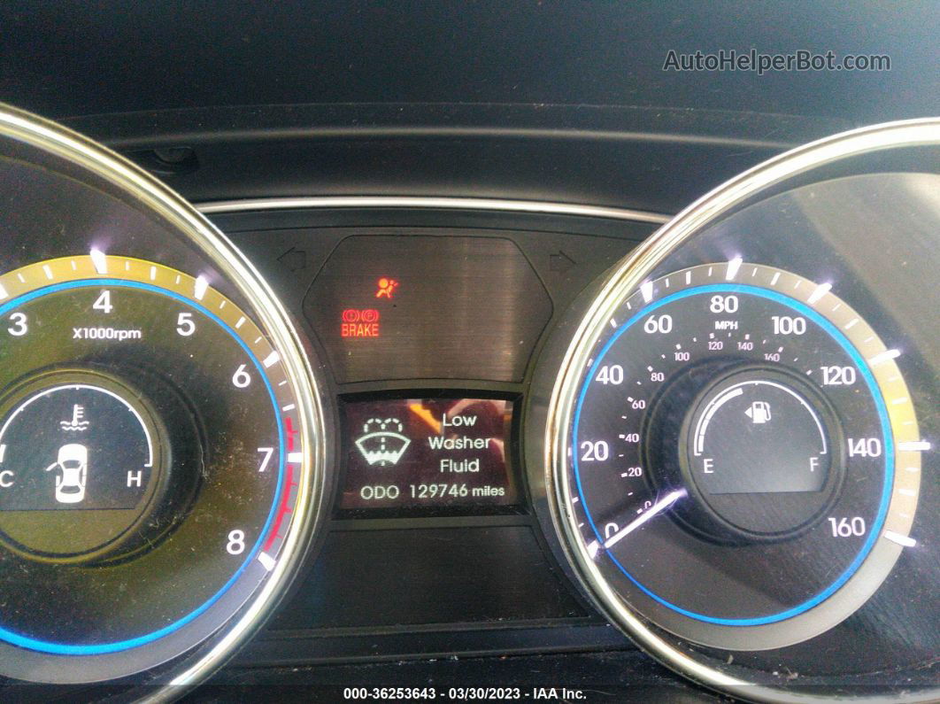 2012 Hyundai Sonata Gls Черный vin: 5NPEB4AC5CH498333