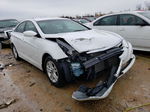 2013 Hyundai Sonata Gls White vin: 5NPEB4AC5DH639371