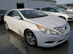 2013 Hyundai Sonata Gls White vin: 5NPEB4AC5DH640004