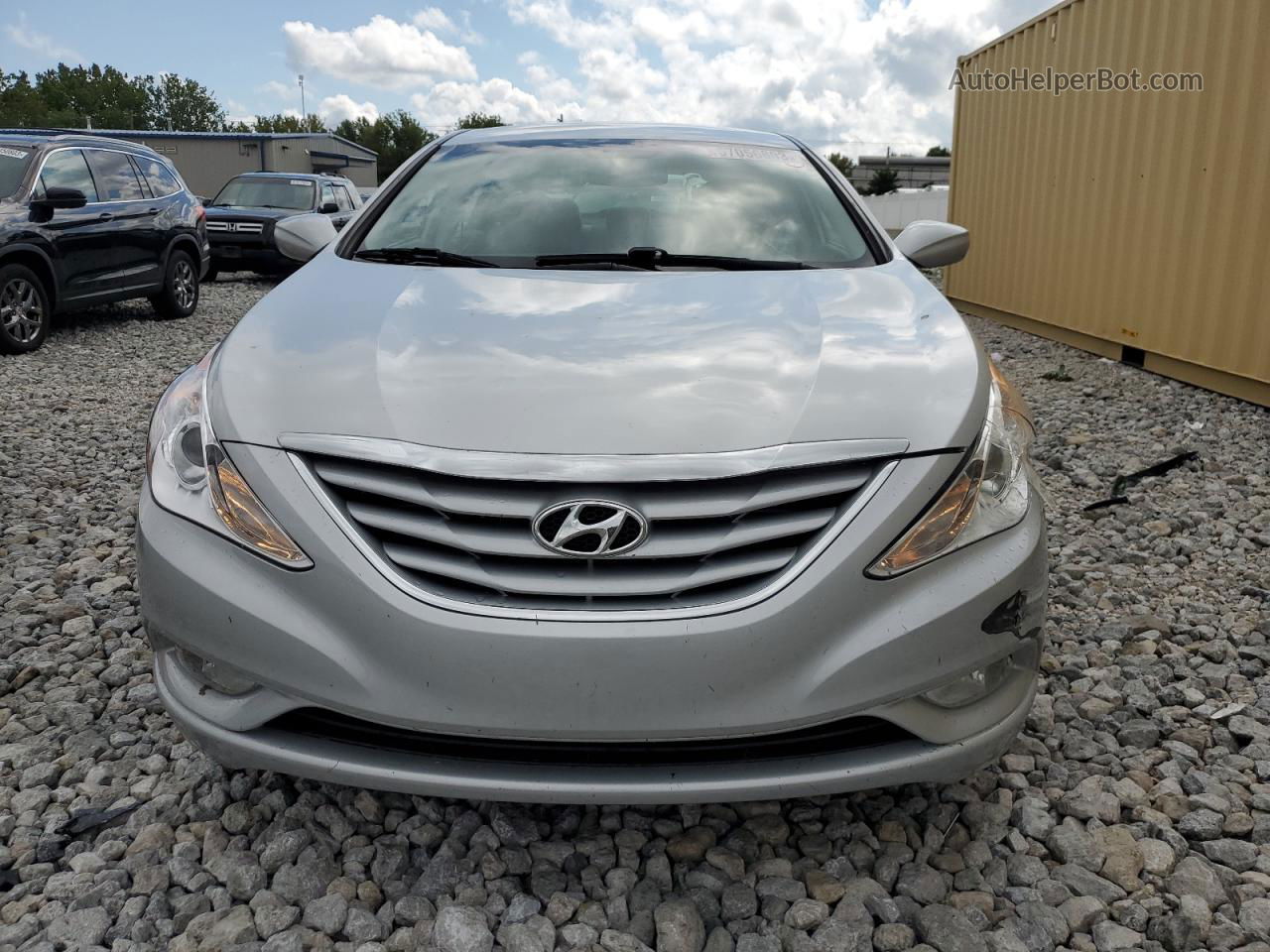 2013 Hyundai Sonata Gls Silver vin: 5NPEB4AC5DH683628