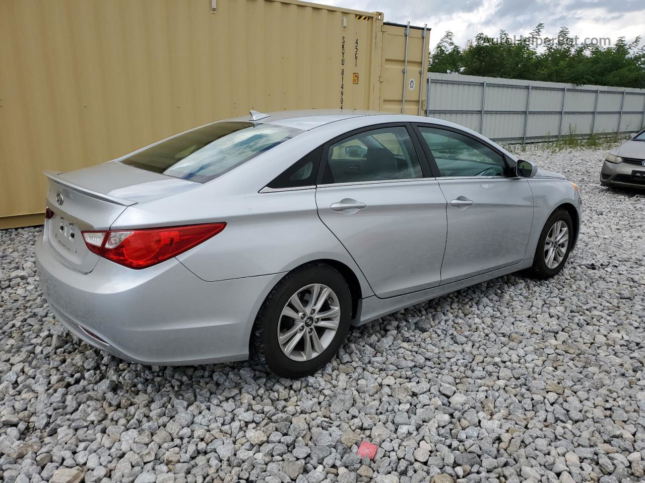 2013 Hyundai Sonata Gls Silver vin: 5NPEB4AC5DH683628