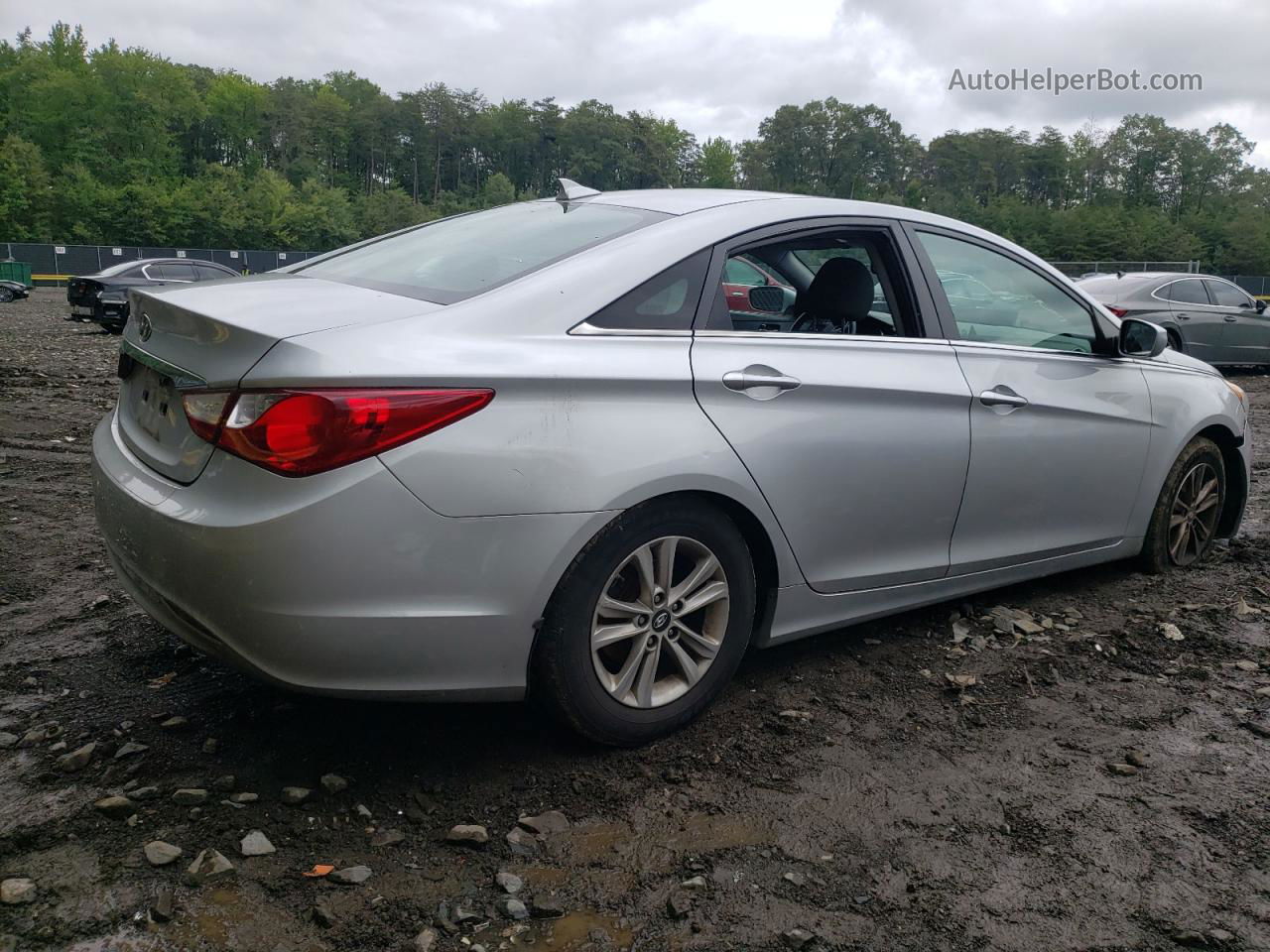 2013 Hyundai Sonata Gls Silver vin: 5NPEB4AC5DH690238