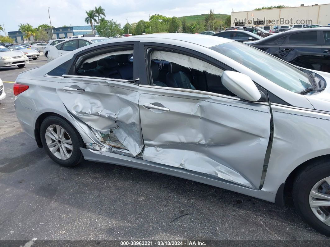 2013 Hyundai Sonata Gls Silver vin: 5NPEB4AC5DH737106