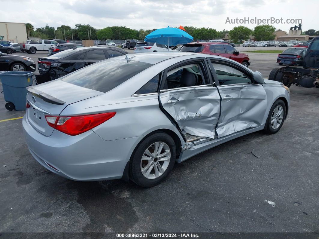 2013 Hyundai Sonata Gls Silver vin: 5NPEB4AC5DH737106