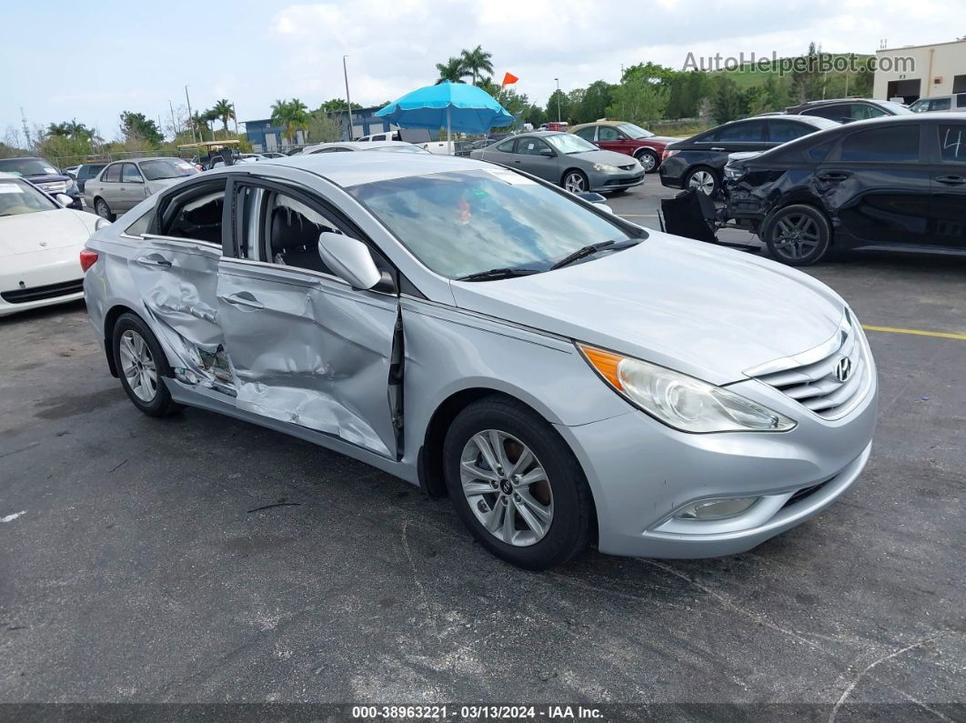 2013 Hyundai Sonata Gls Silver vin: 5NPEB4AC5DH737106