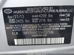 2013 Hyundai Sonata Gls Silver vin: 5NPEB4AC5DH737106