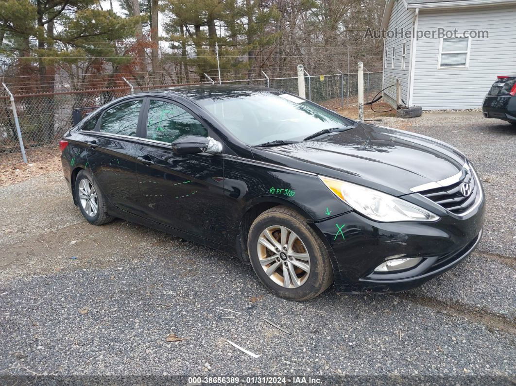 2013 Hyundai Sonata Gls Black vin: 5NPEB4AC5DH756741