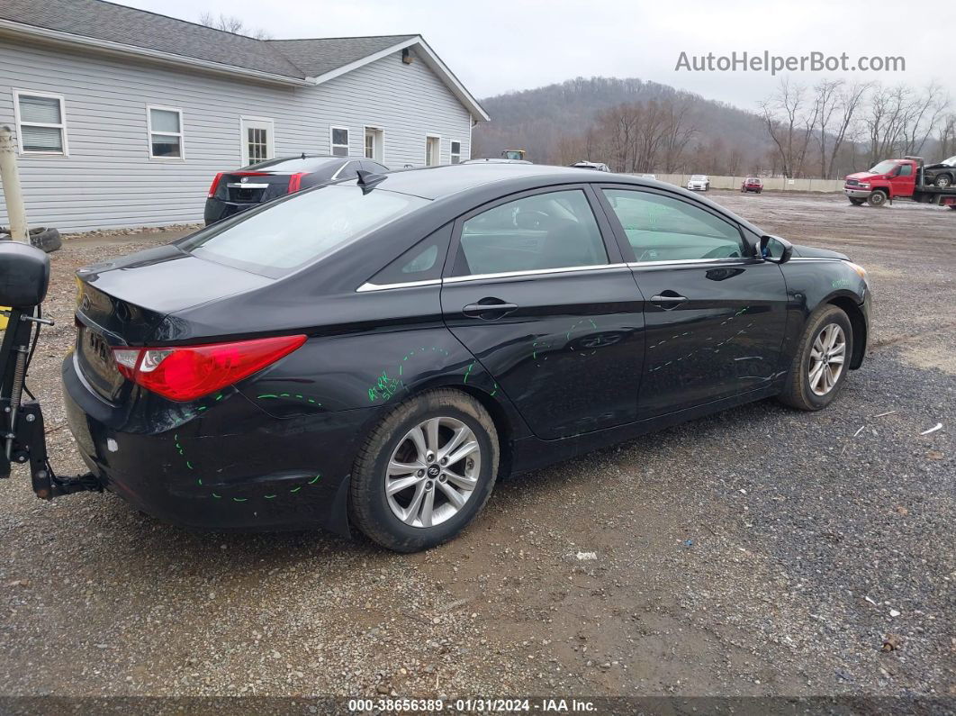 2013 Hyundai Sonata Gls Black vin: 5NPEB4AC5DH756741