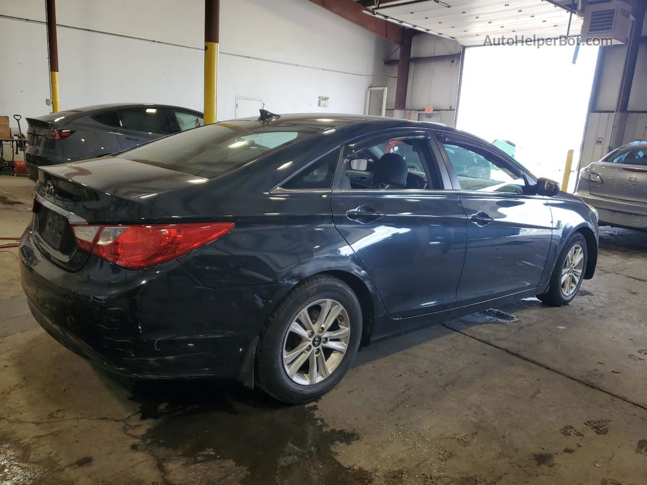 2013 Hyundai Sonata Gls Blue vin: 5NPEB4AC5DH761390