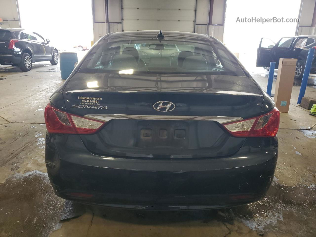 2013 Hyundai Sonata Gls Синий vin: 5NPEB4AC5DH761390