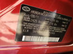 2012 Hyundai Sonata Gls Красный vin: 5NPEB4AC6CH351910