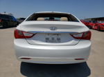 2012 Hyundai Sonata Gls White vin: 5NPEB4AC6CH450582