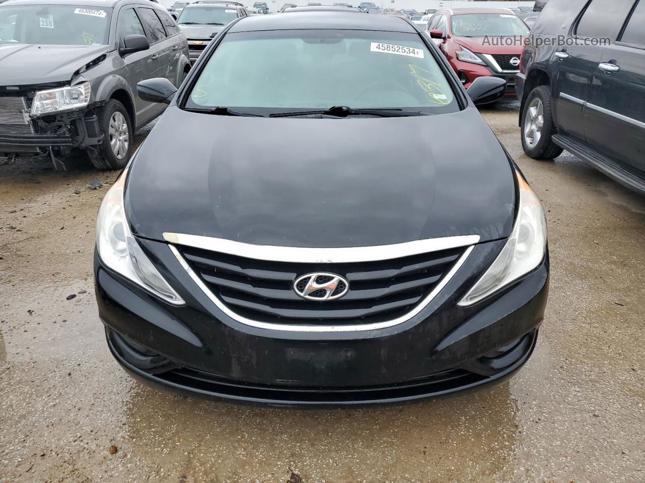 2012 Hyundai Sonata Gls Черный vin: 5NPEB4AC6CH464742