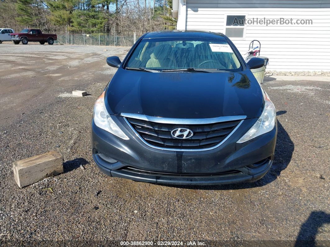 2012 Hyundai Sonata Gls Black vin: 5NPEB4AC6CH471996