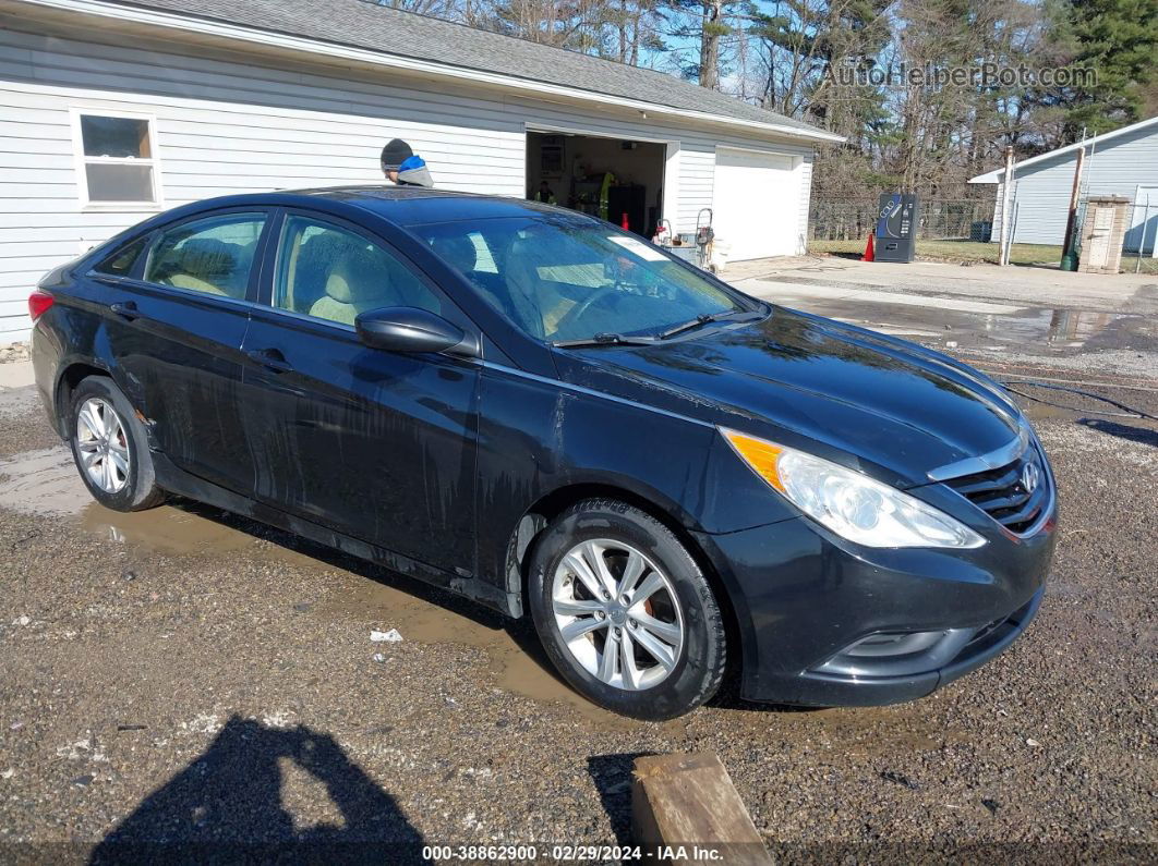 2012 Hyundai Sonata Gls Black vin: 5NPEB4AC6CH471996