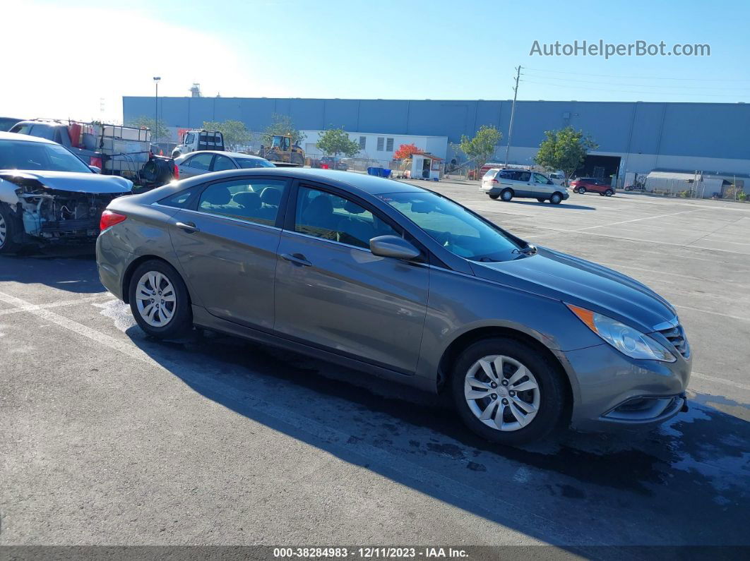 2013 Hyundai Sonata Gls Gray vin: 5NPEB4AC6DH588267