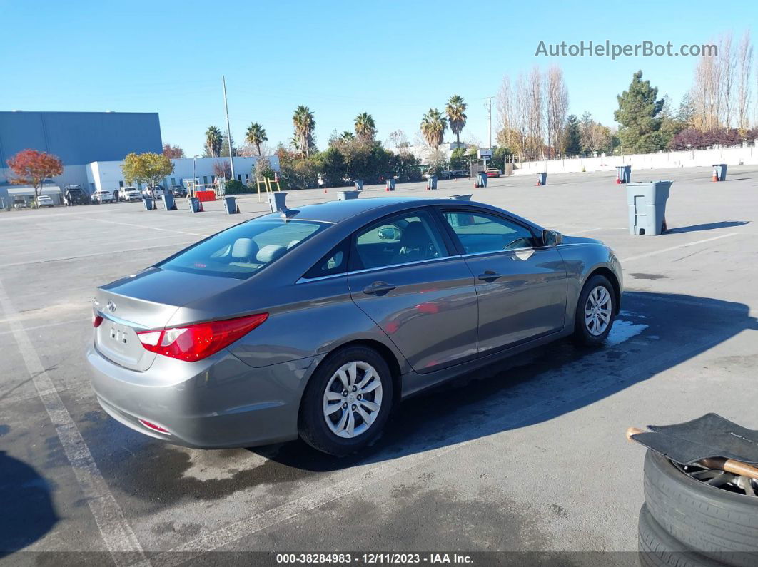 2013 Hyundai Sonata Gls Gray vin: 5NPEB4AC6DH588267