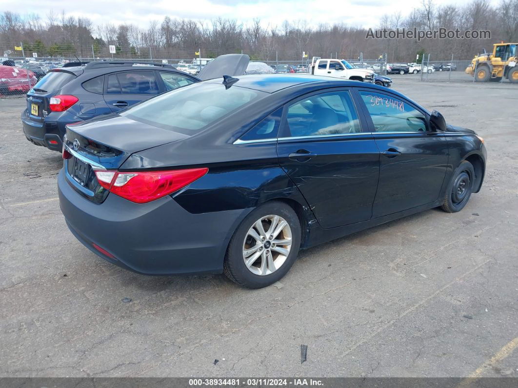 2013 Hyundai Sonata Gls Black vin: 5NPEB4AC6DH616200