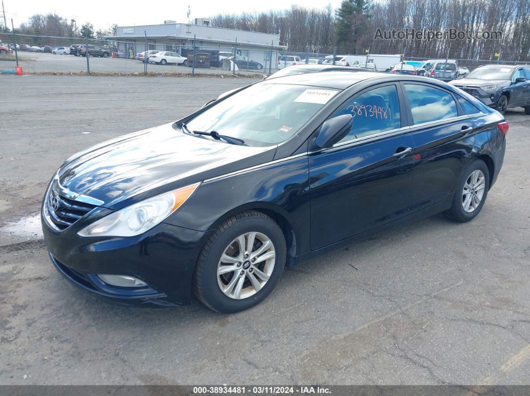 2013 Hyundai Sonata Gls Black vin: 5NPEB4AC6DH616200