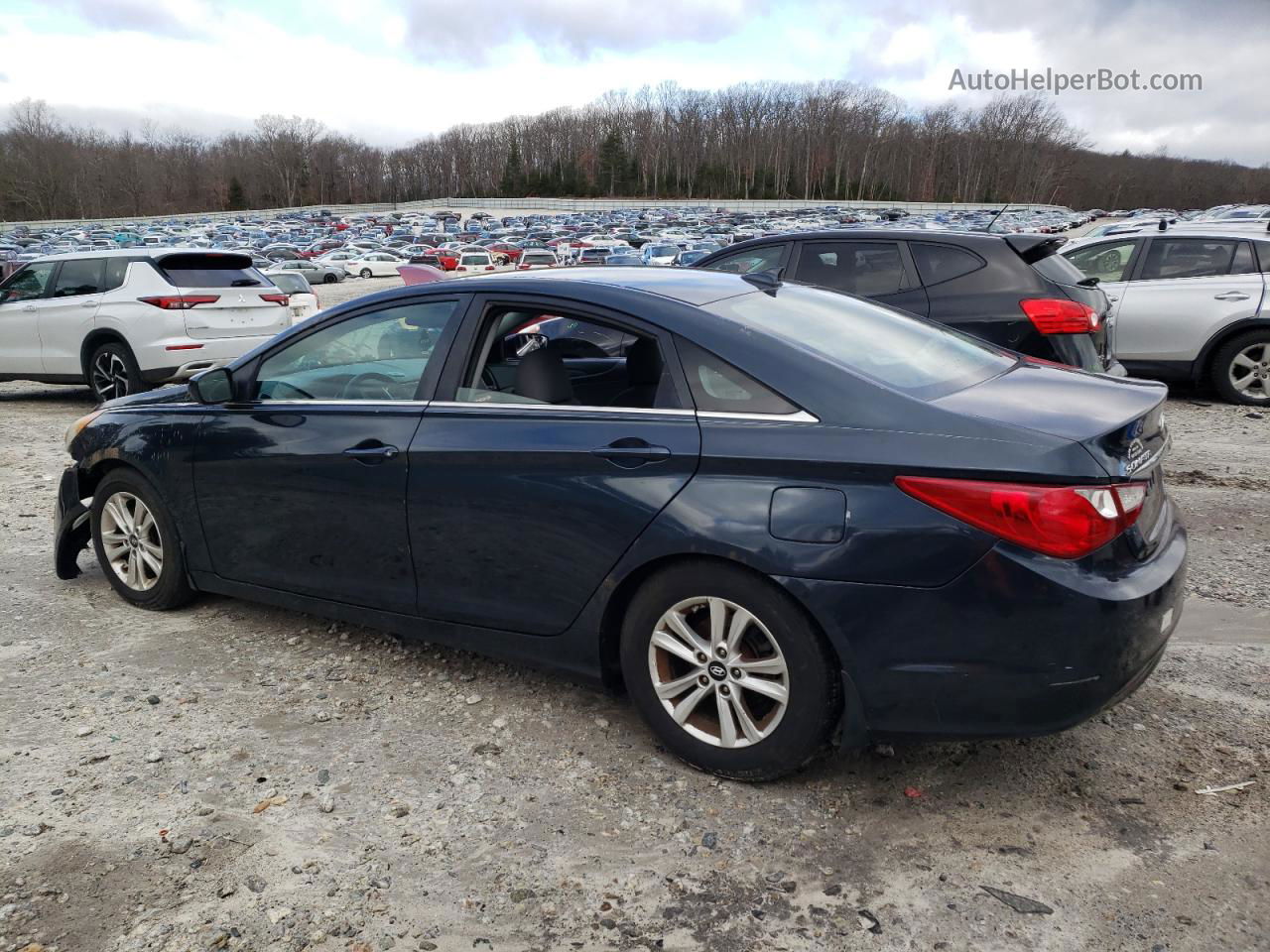 2013 Hyundai Sonata Gls Blue vin: 5NPEB4AC6DH635586