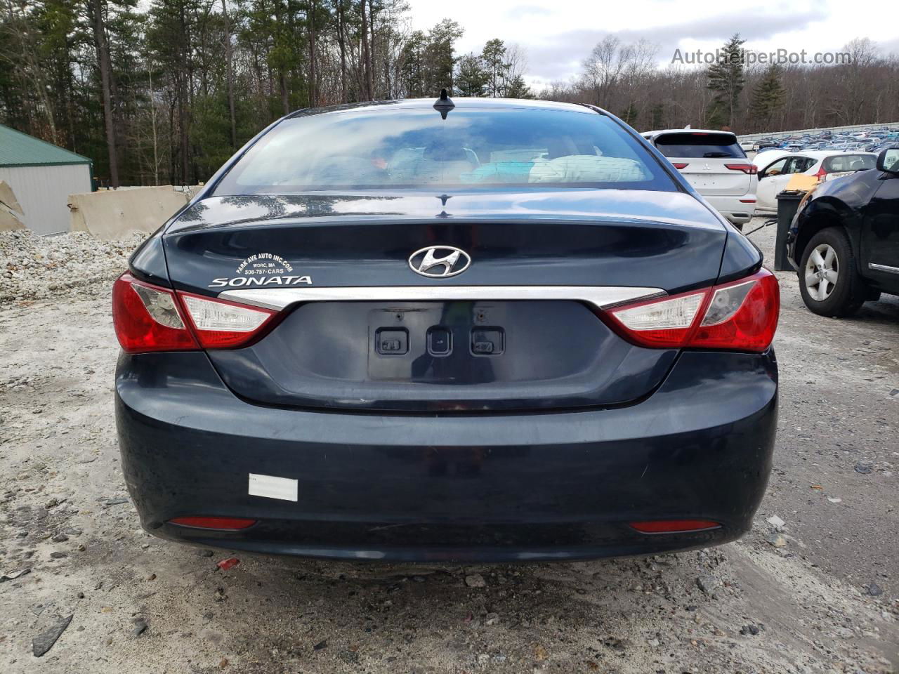 2013 Hyundai Sonata Gls Blue vin: 5NPEB4AC6DH635586