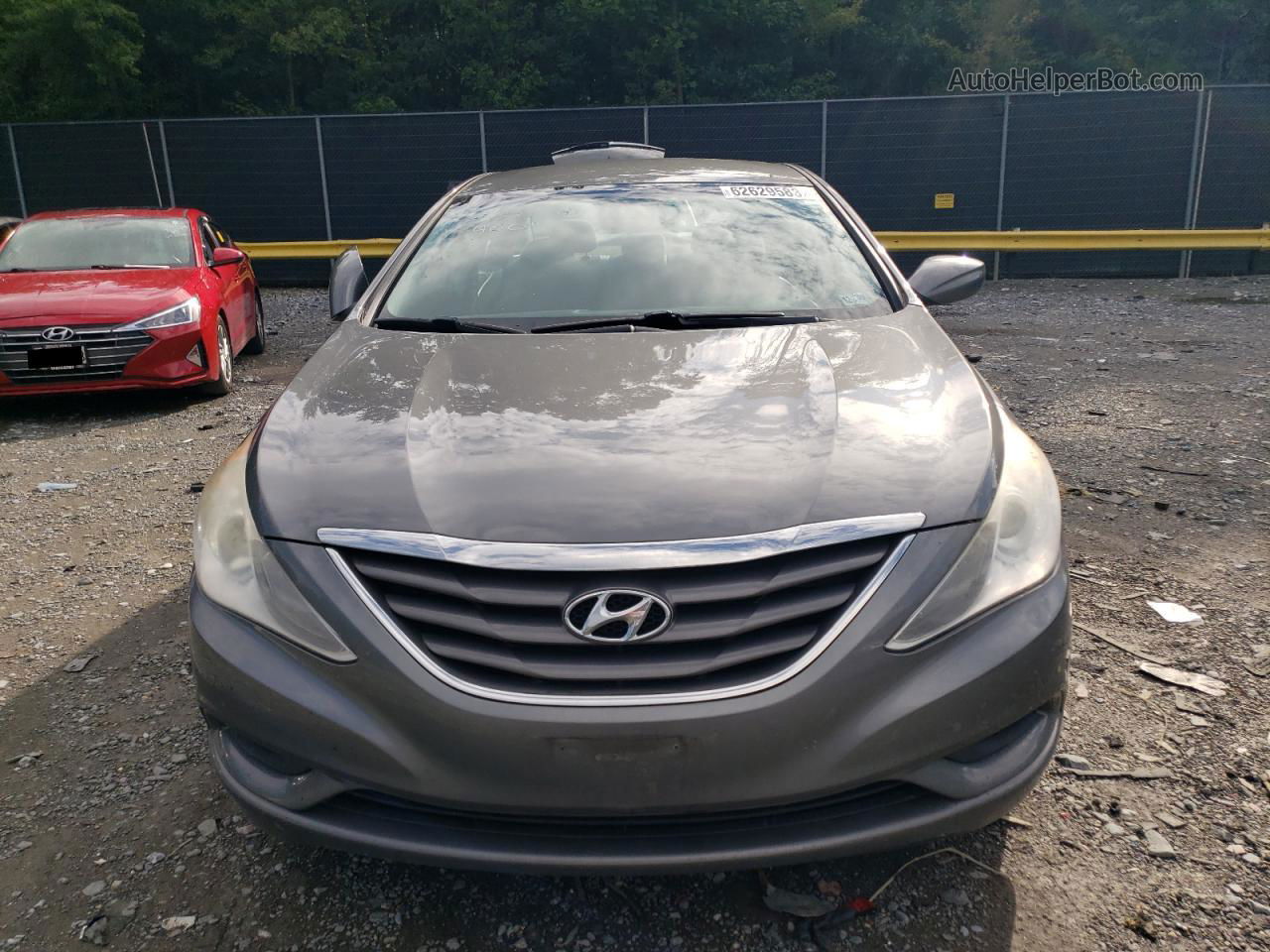 2013 Hyundai Sonata Gls Gray vin: 5NPEB4AC6DH674064