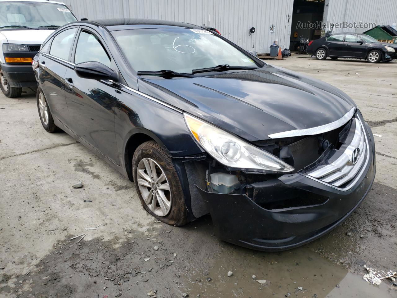 2012 Hyundai Sonata Gls Черный vin: 5NPEB4AC7CH332525