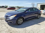 2012 Hyundai Sonata Gls Синий vin: 5NPEB4AC7CH413718