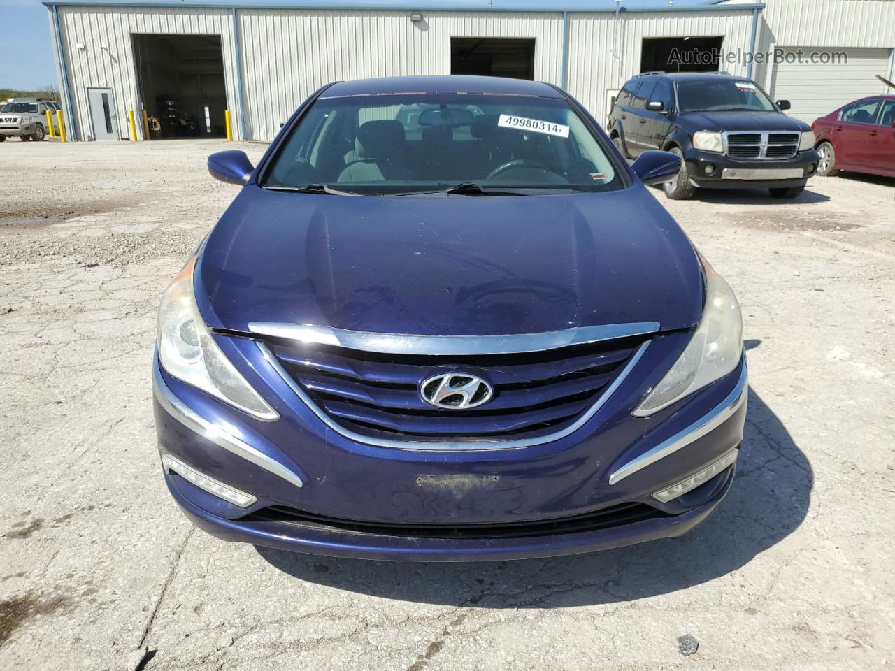 2012 Hyundai Sonata Gls Blue vin: 5NPEB4AC7CH413718