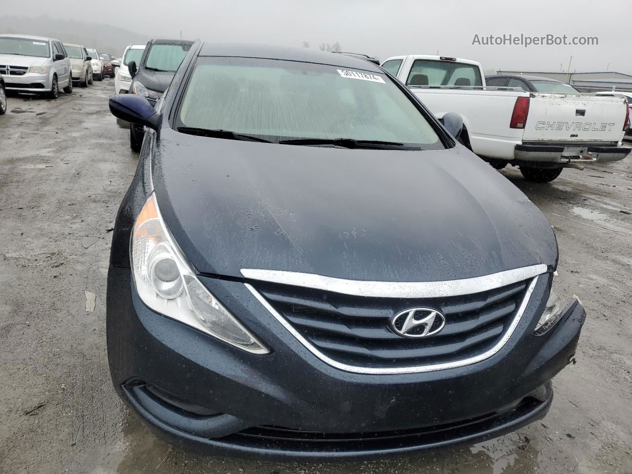 2012 Hyundai Sonata Gls Blue vin: 5NPEB4AC7CH471506