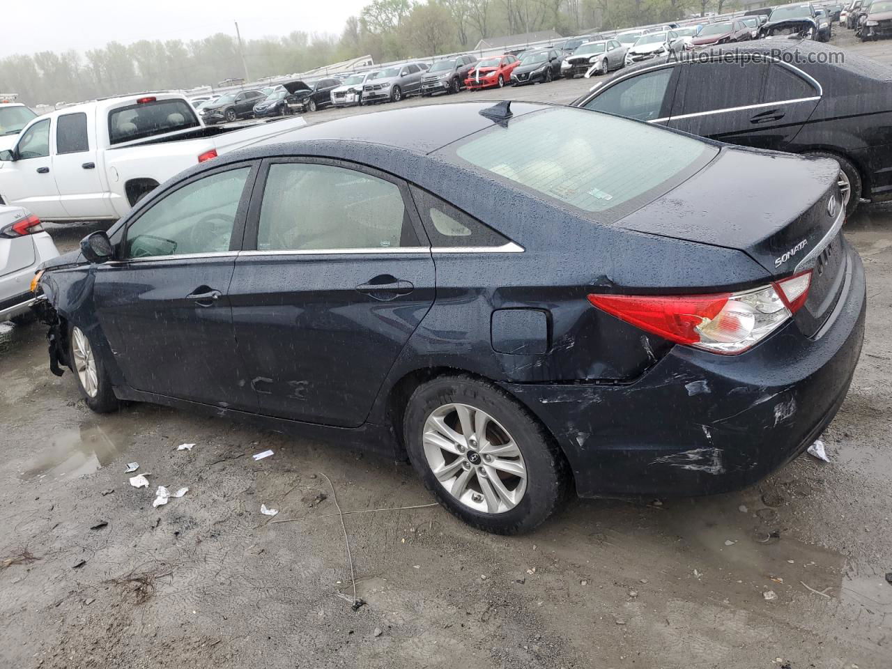 2012 Hyundai Sonata Gls Blue vin: 5NPEB4AC7CH471506