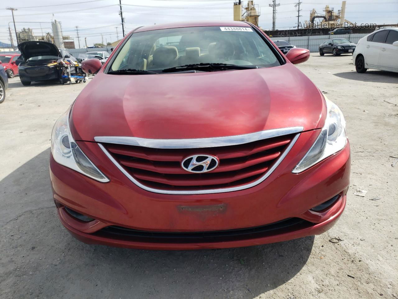 2013 Hyundai Sonata Gls Red vin: 5NPEB4AC7DH507972