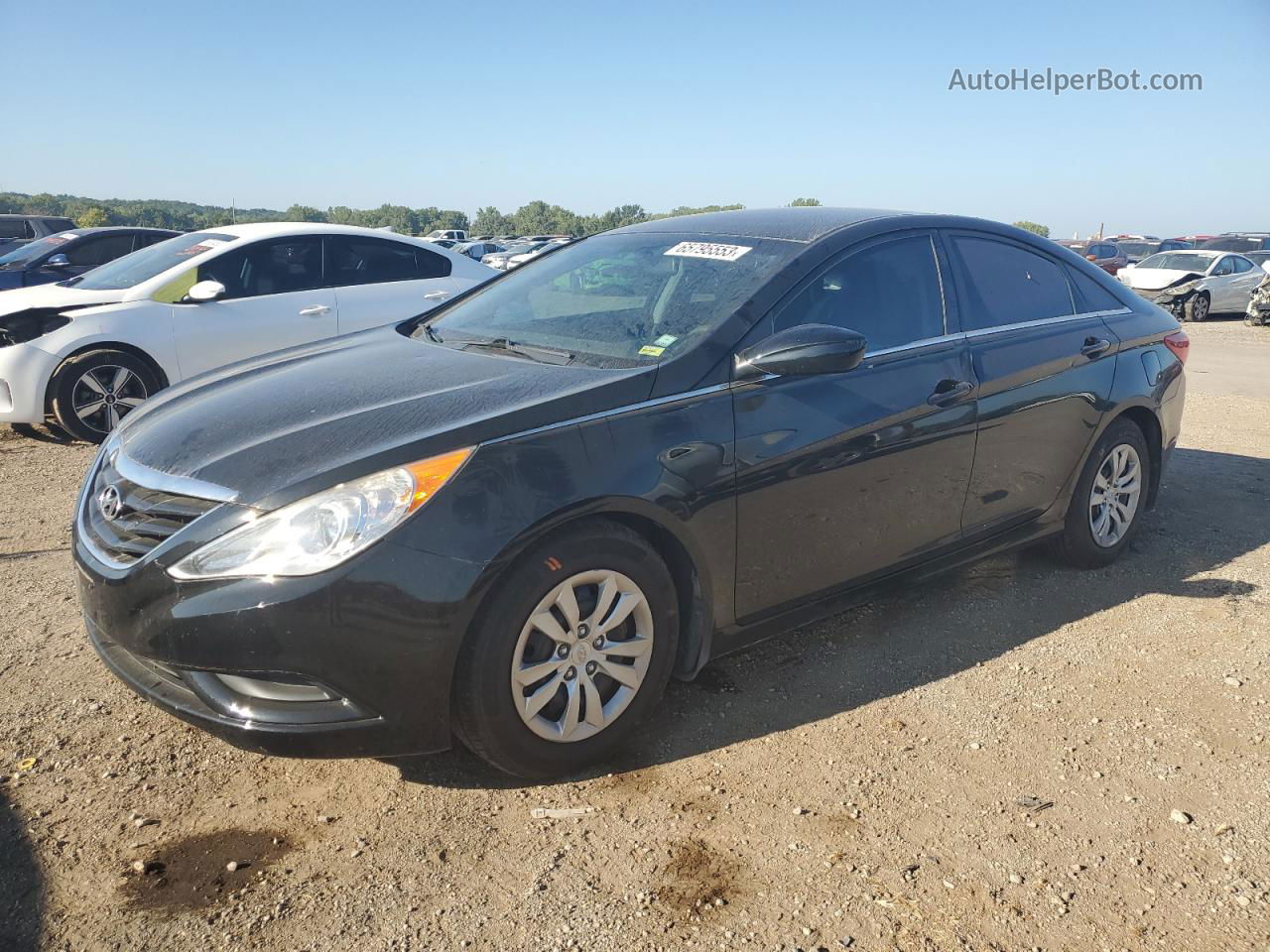 2013 Hyundai Sonata Gls Black vin: 5NPEB4AC7DH517417