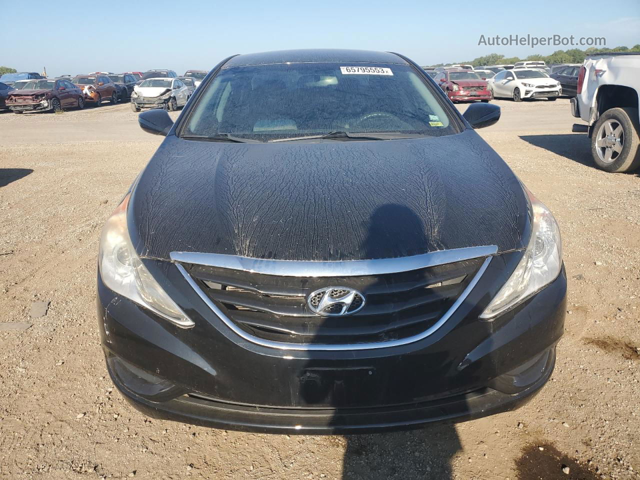 2013 Hyundai Sonata Gls Black vin: 5NPEB4AC7DH517417