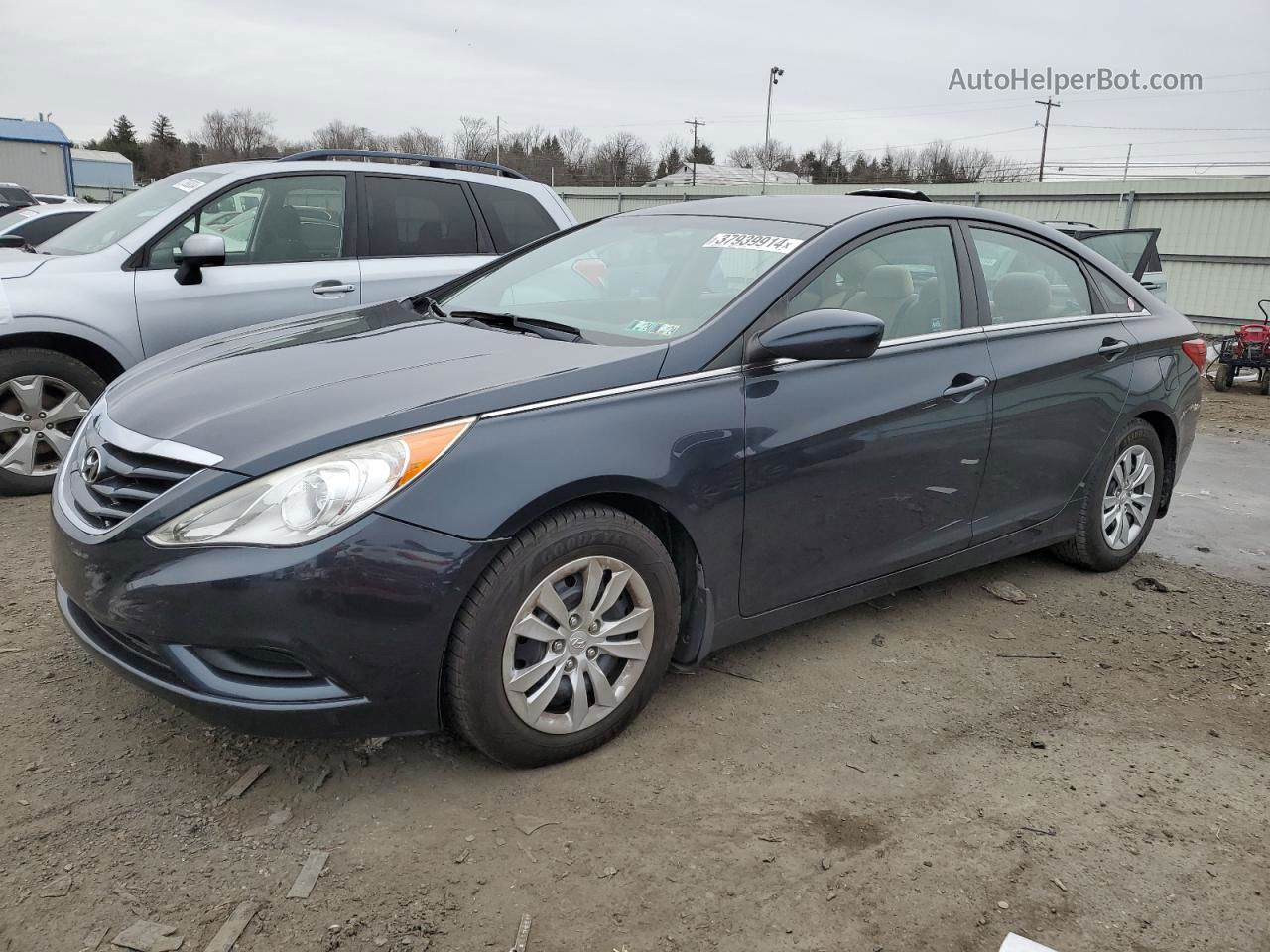 2013 Hyundai Sonata Gls Blue vin: 5NPEB4AC7DH523945