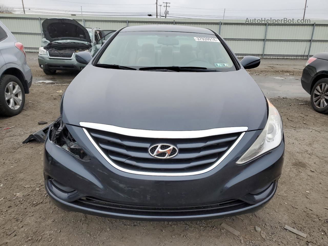 2013 Hyundai Sonata Gls Blue vin: 5NPEB4AC7DH523945