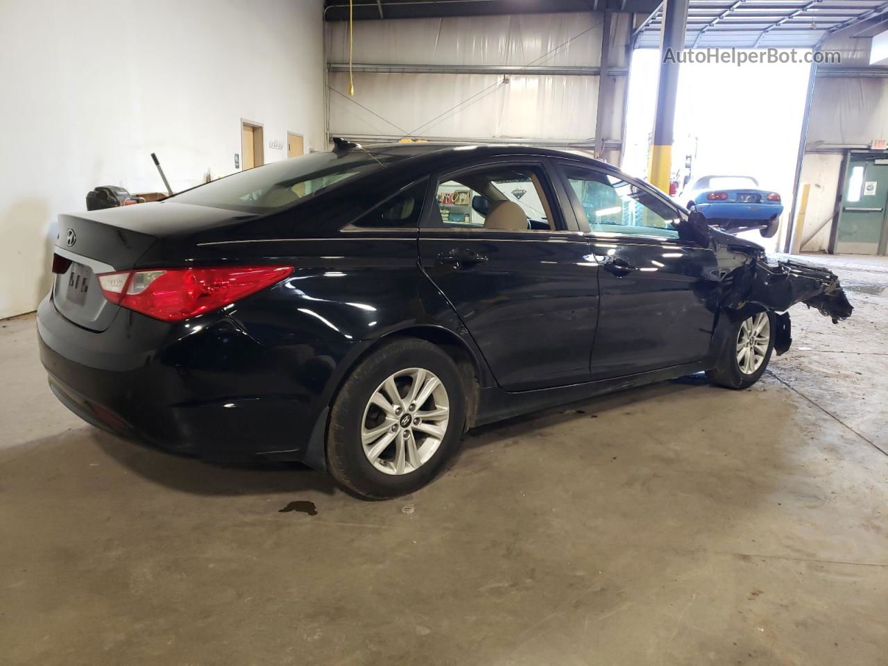 2013 Hyundai Sonata Gls Black vin: 5NPEB4AC7DH616223