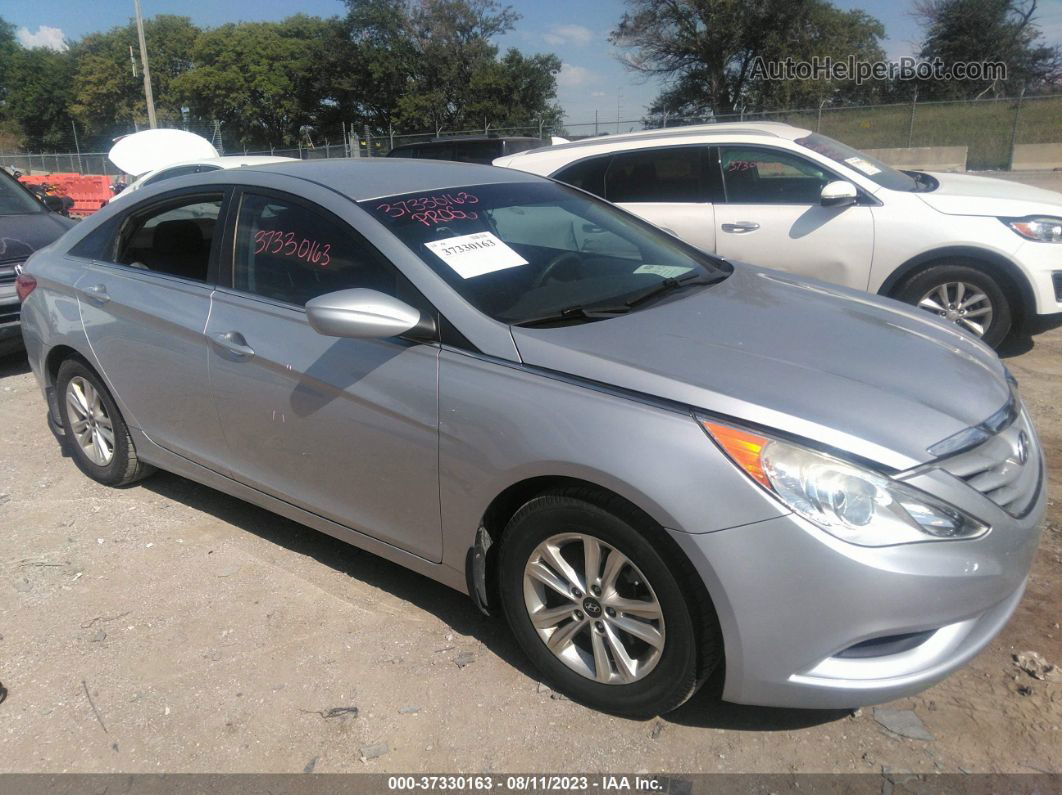 2013 Hyundai Sonata Gls Silver vin: 5NPEB4AC7DH720467