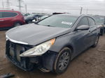 2012 Hyundai Sonata Gls Gray vin: 5NPEB4AC8CH328631