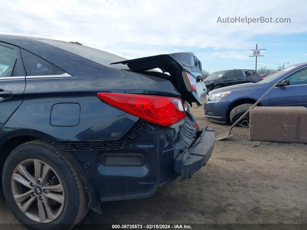 2012 Hyundai Sonata Gls Blue vin: 5NPEB4AC8CH467139