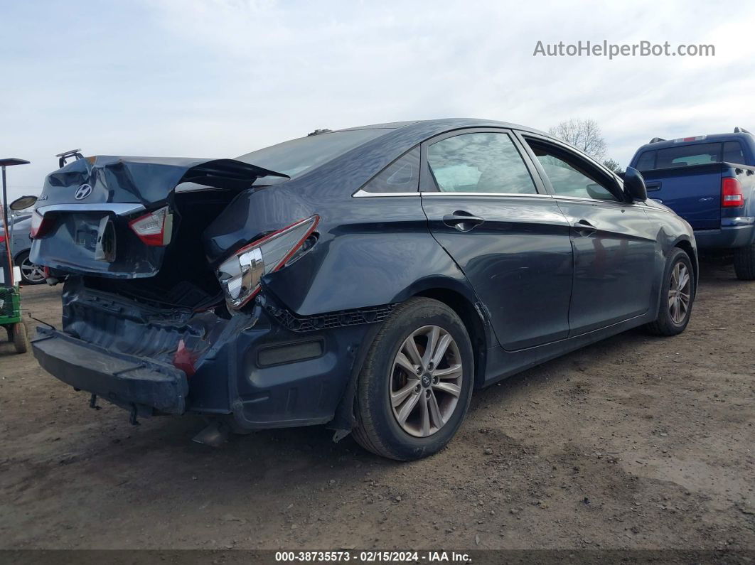 2012 Hyundai Sonata Gls Blue vin: 5NPEB4AC8CH467139