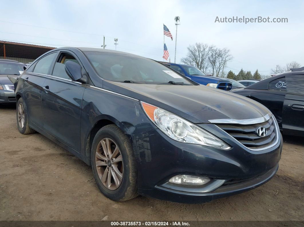 2012 Hyundai Sonata Gls Blue vin: 5NPEB4AC8CH467139